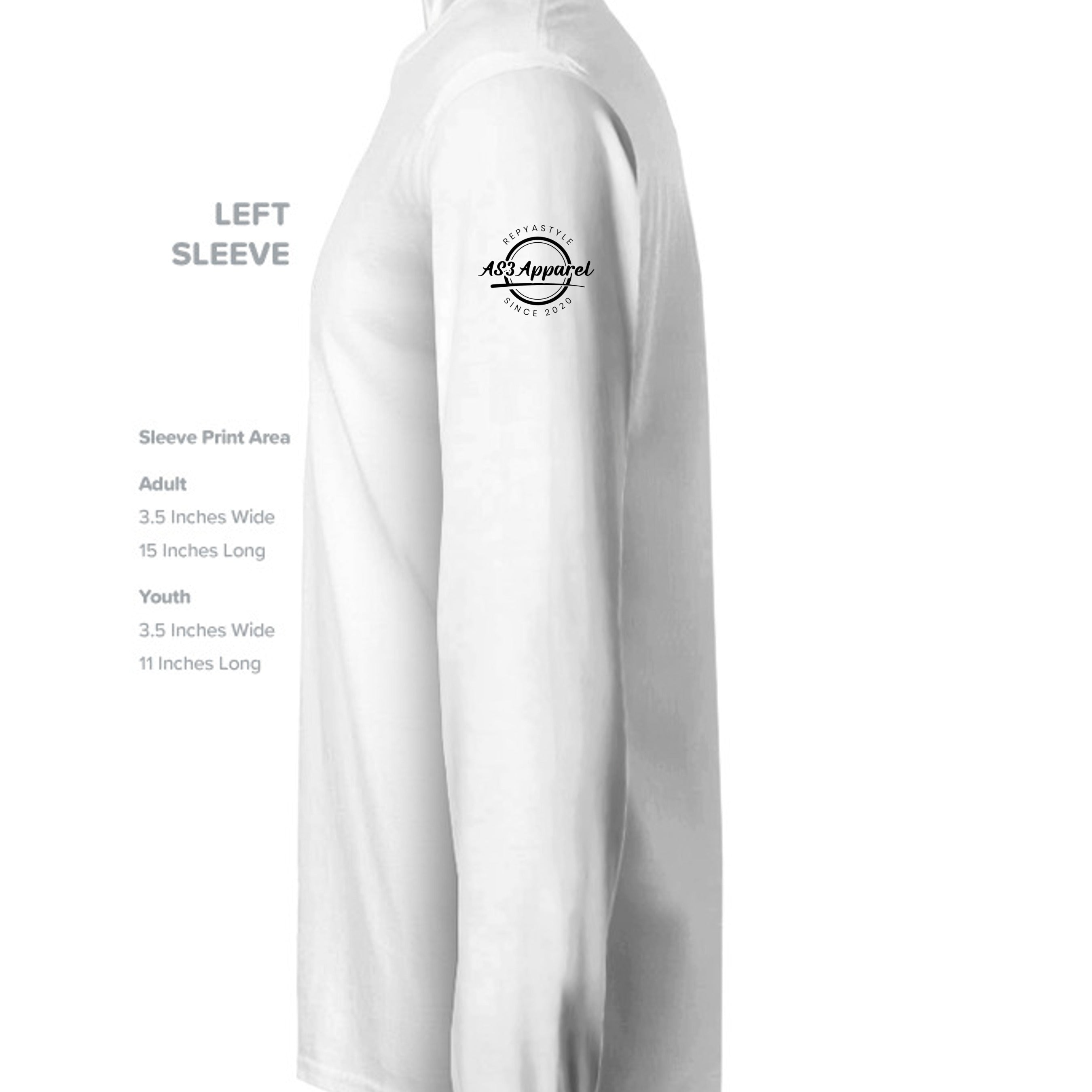 WHITE - G180 - SLEEVE_LEFT