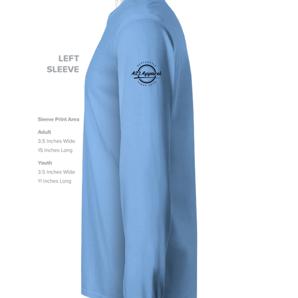 CAROLINA BLUE - G180 - SLEEVE_LEFT