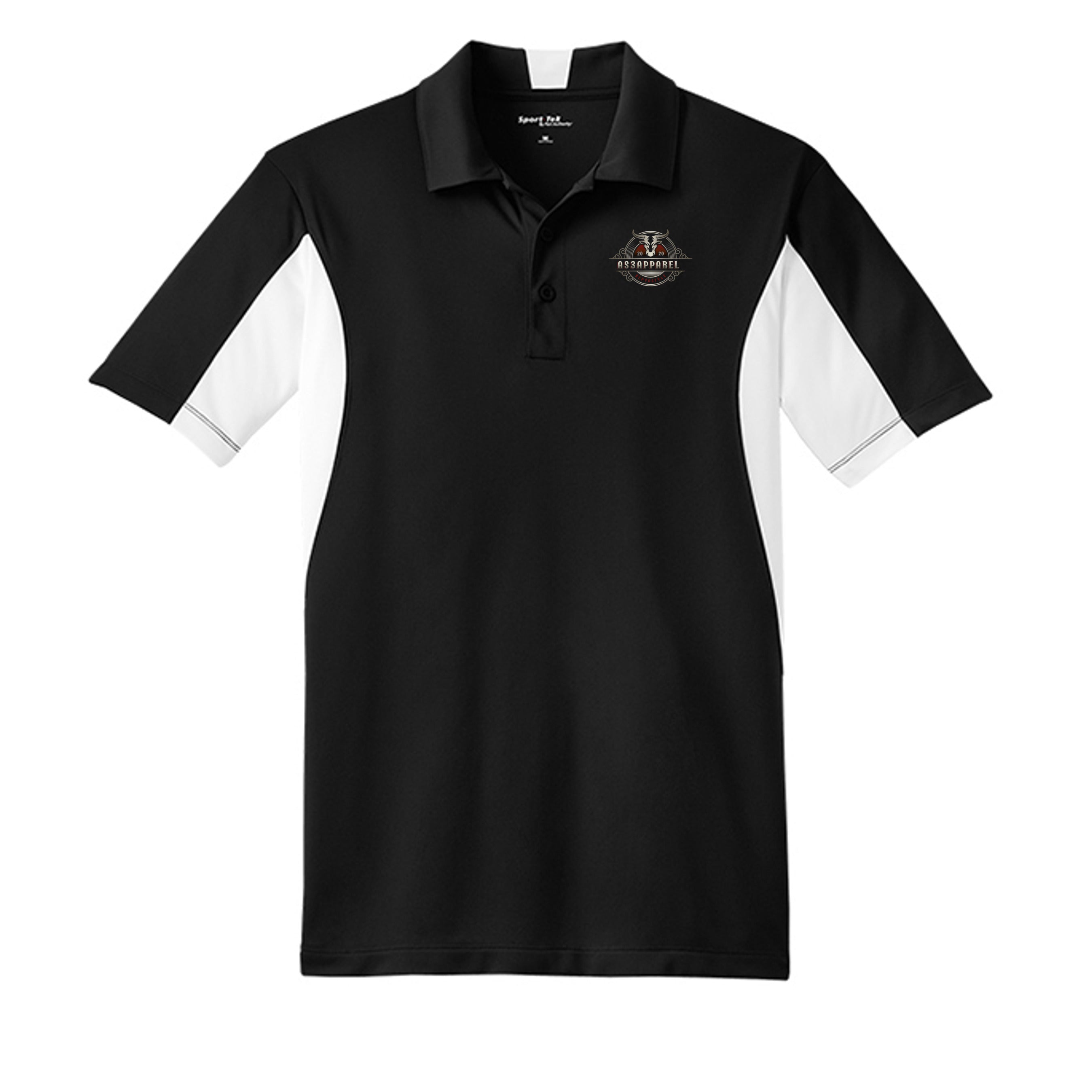 Black/ White - ST655 - FRONT