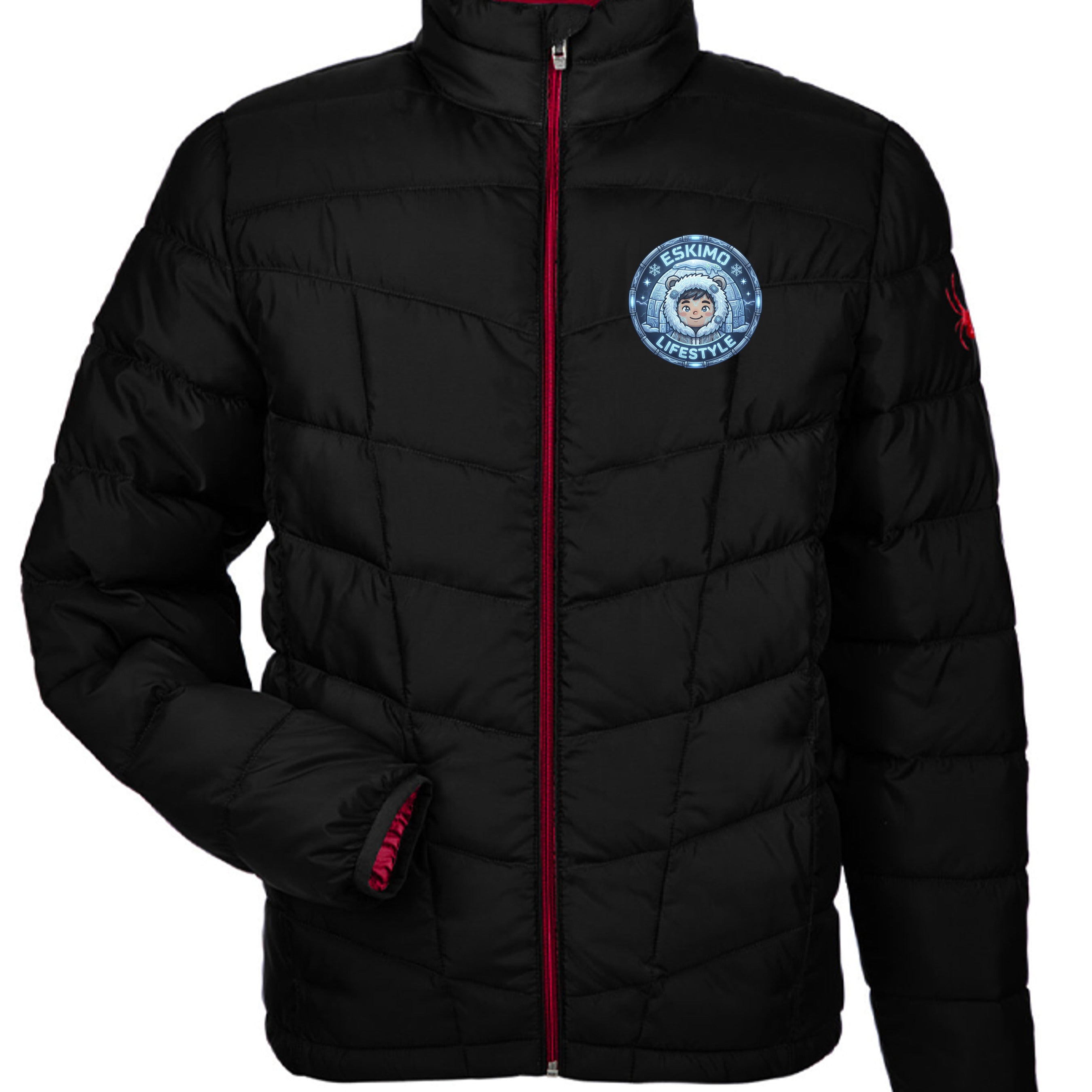 BLACK/ RED - 187333 - FRONT