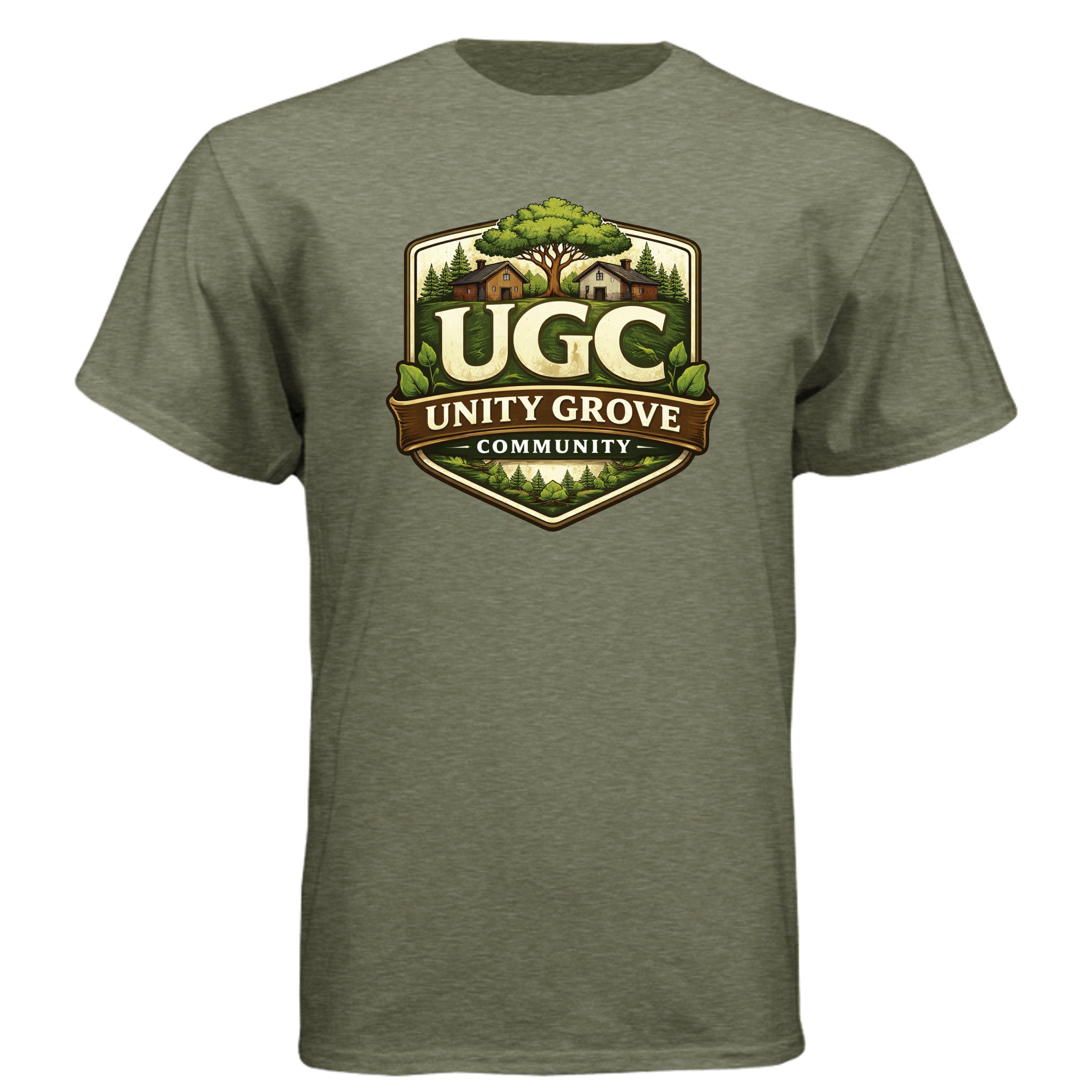 MILITARY GREEN - 6010 - FRONT