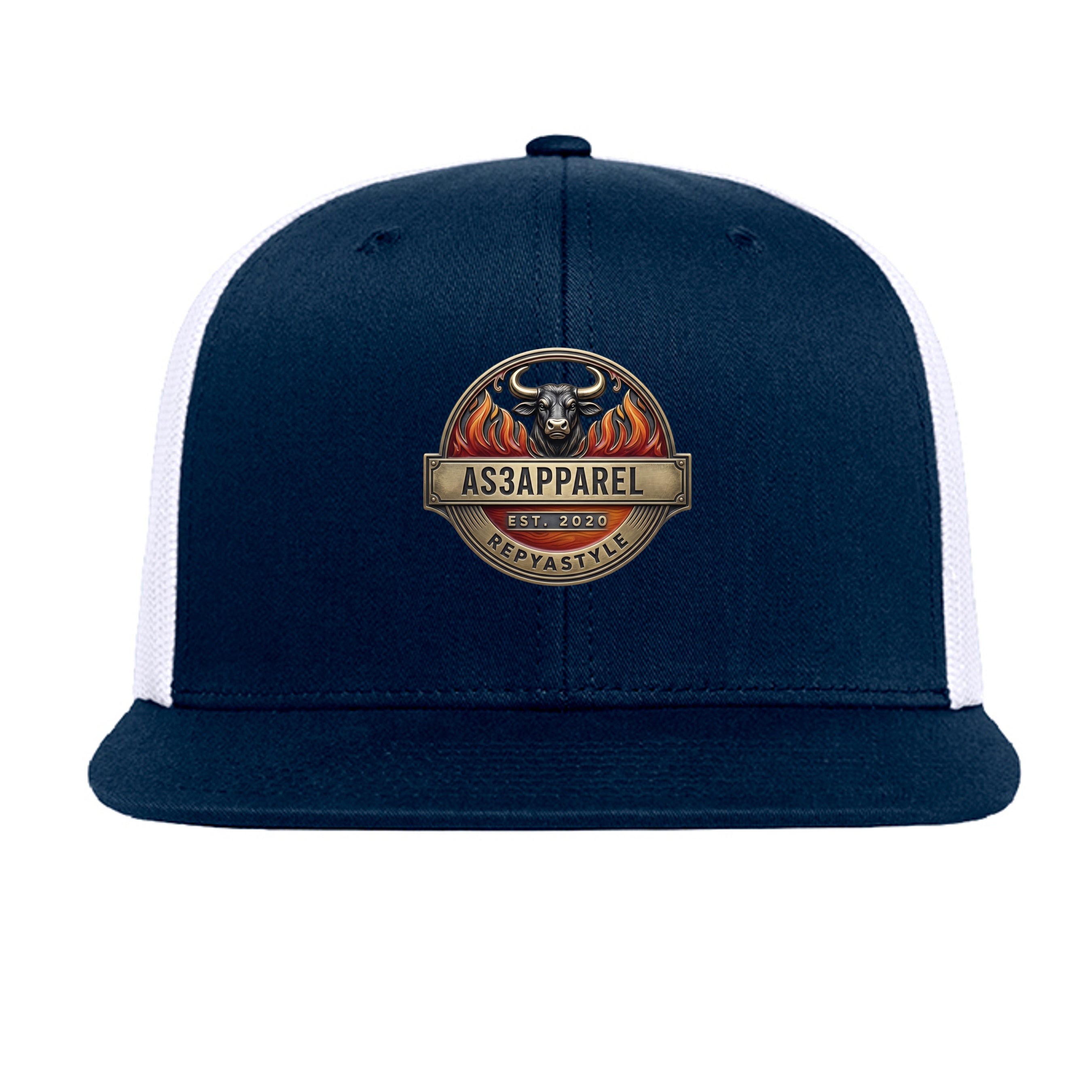 Navy/ White - 6609 - FRONT