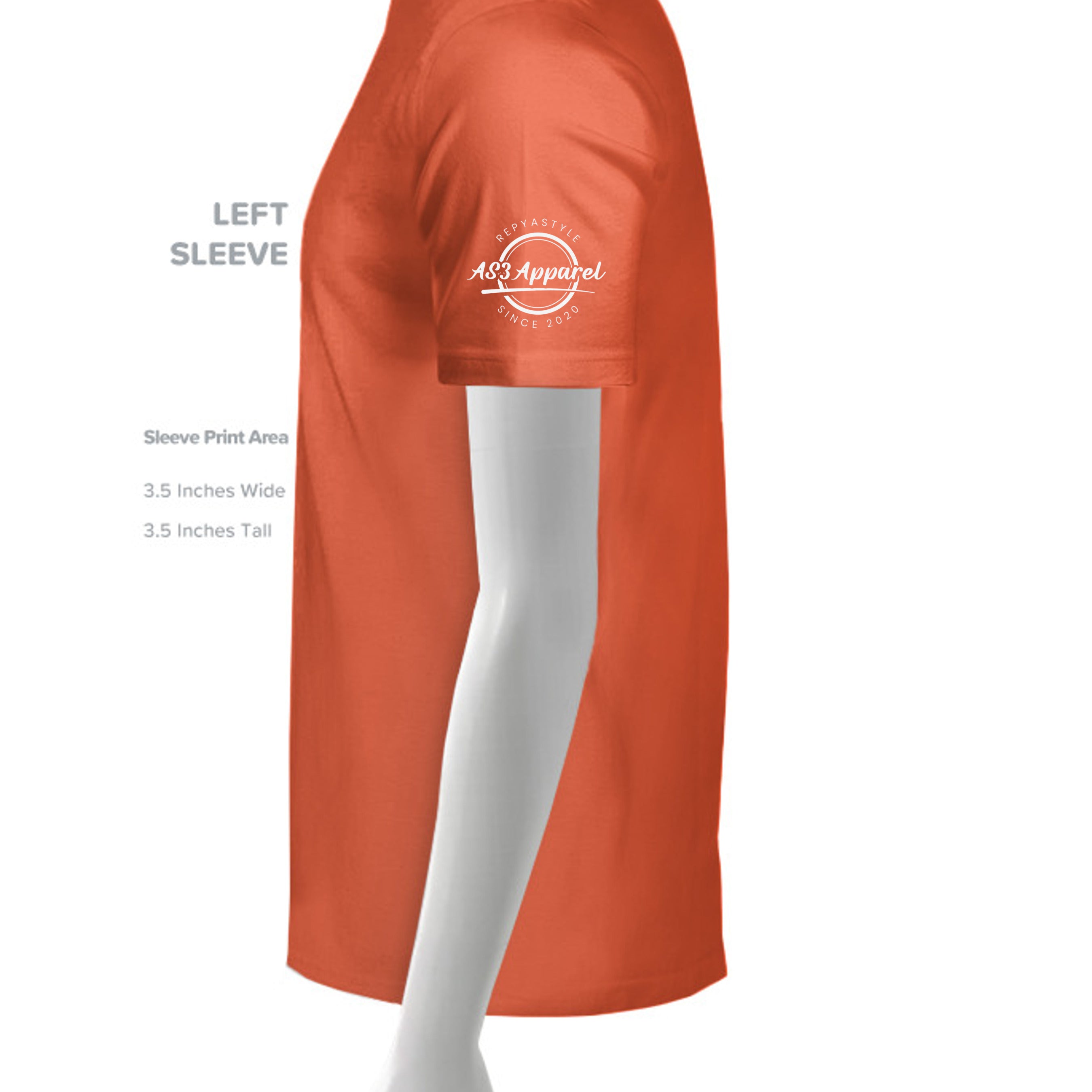 Bright Orange - BA5100 - SLEEVE_LEFT