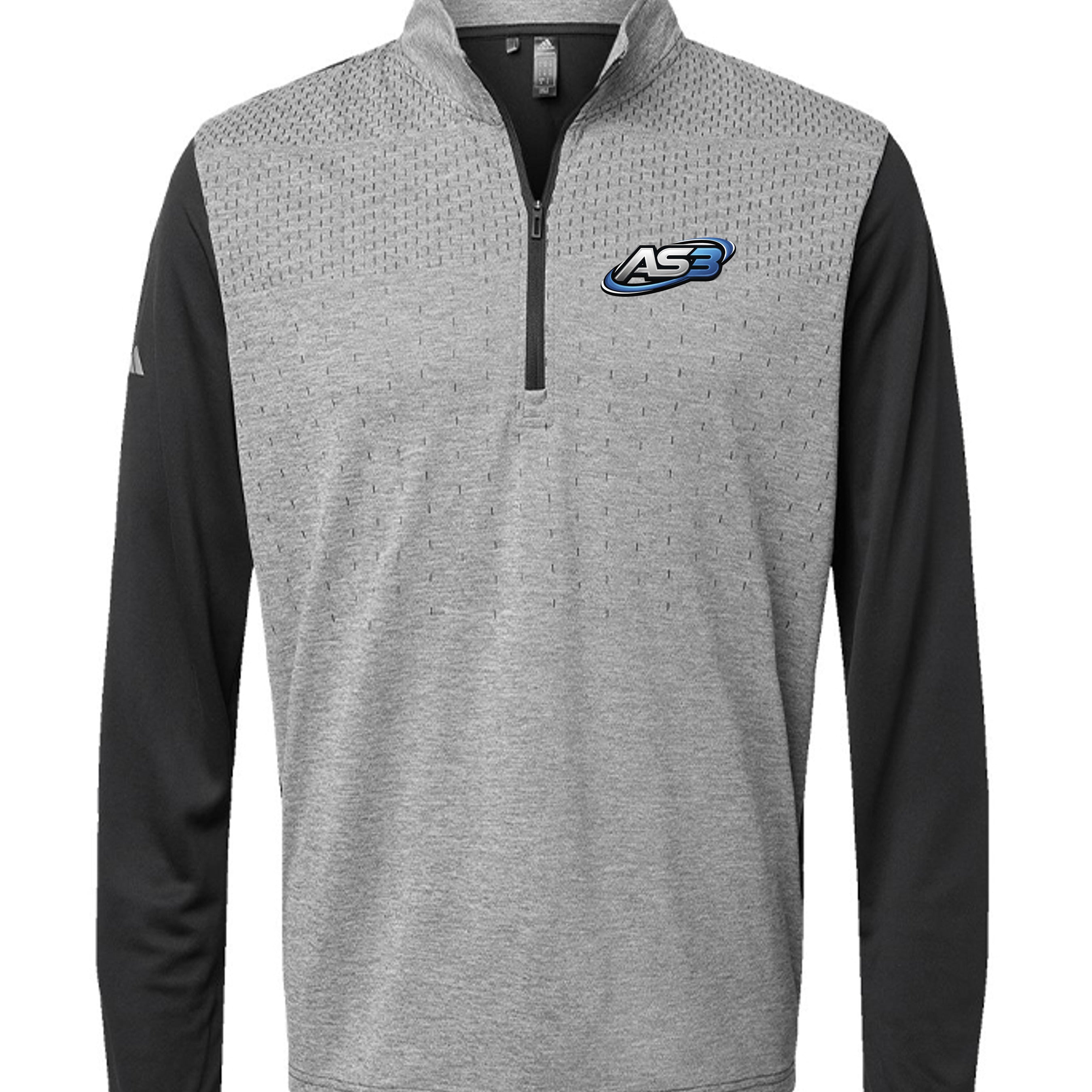 Black Melange/ Black/ Grey Three - A522 - FRONT